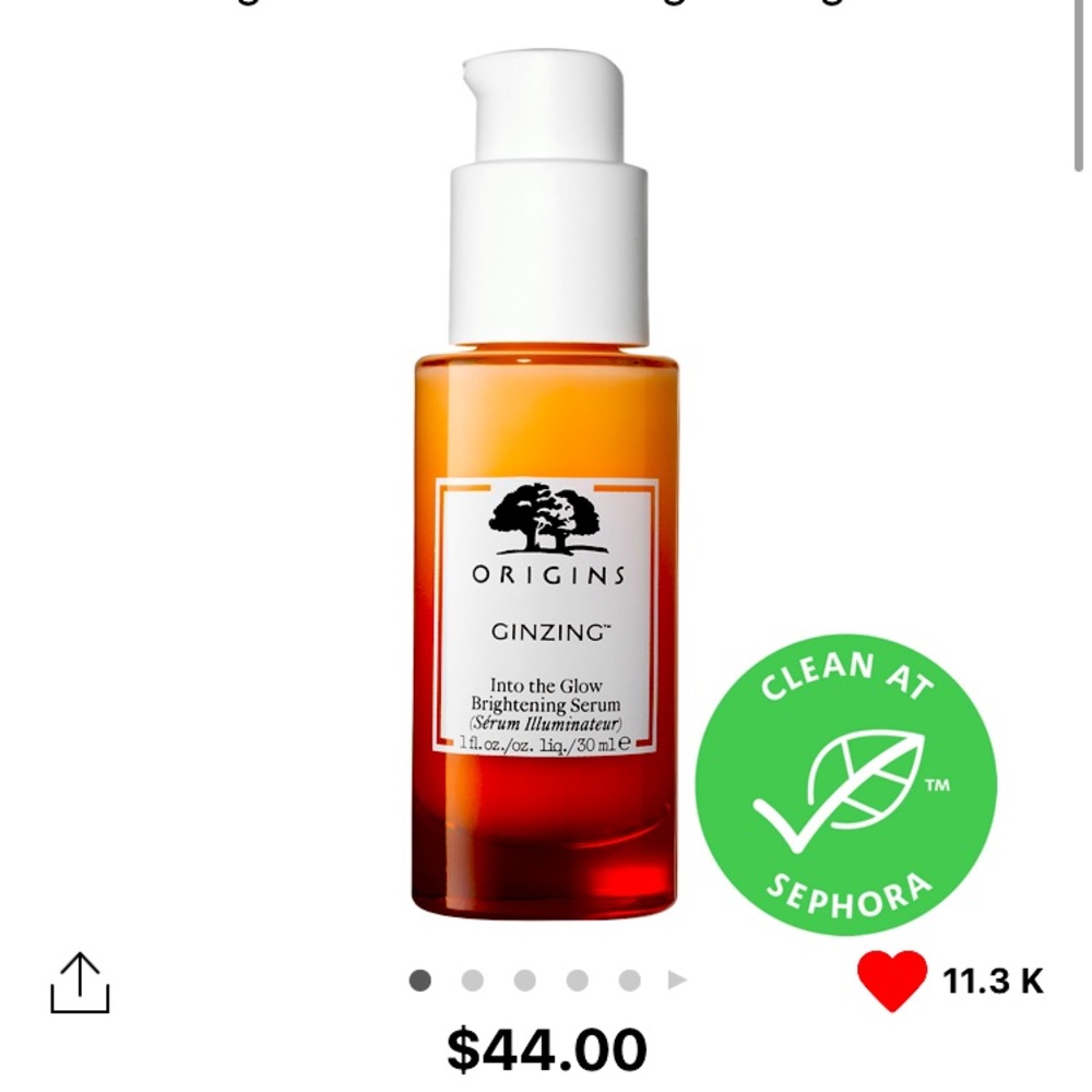 Origins Into the Glow brightening serum